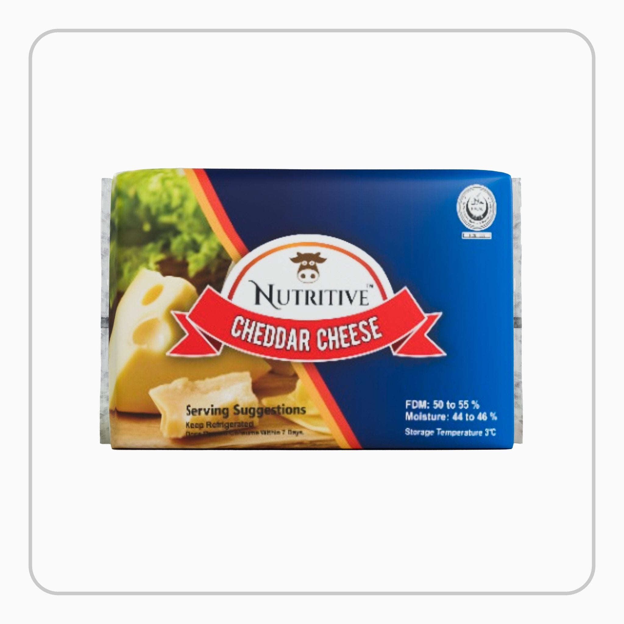 Nutritive Cheddar Cheese 1kg