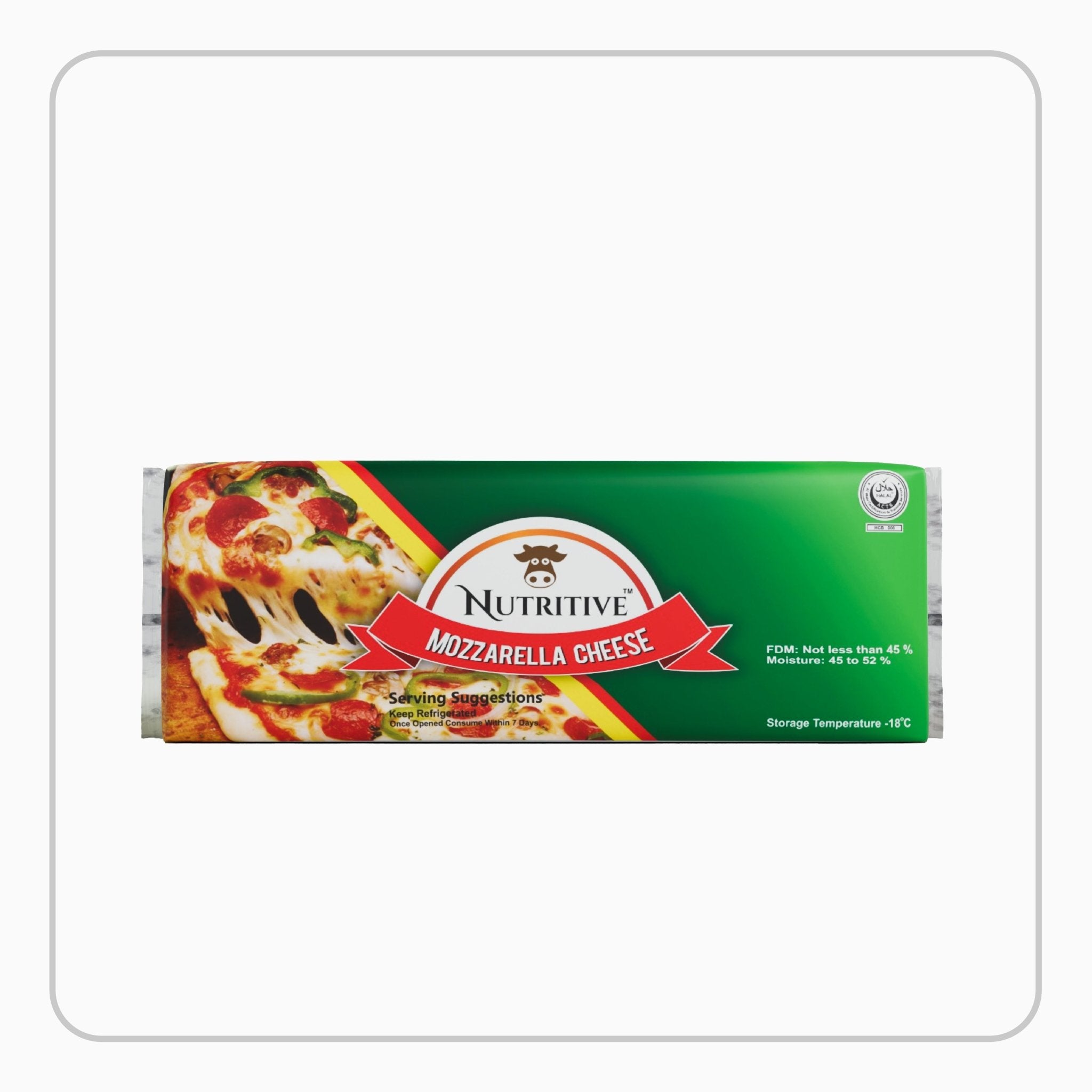 Nutritive Mozzarella Cheese 2kg